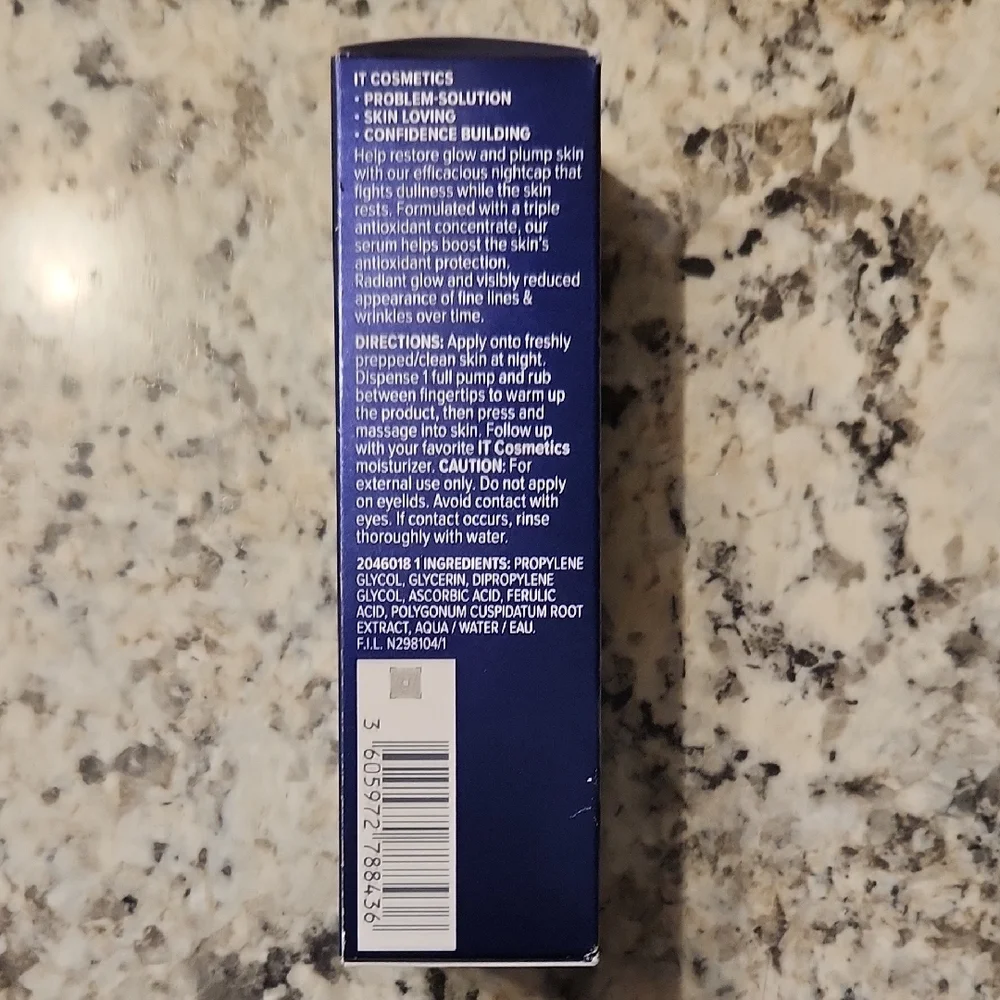 IT Cosmetics Beauty Sleep Serum with Blue and Silver Packaging - Picture 4 of 10